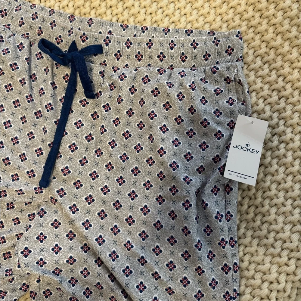 NWT Jockey Patterned Pajama Shorts- 9.5” inseam/Men’s Medium